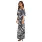 Plus Size Ellen Weaver Off-The-Shoulder Puff Maxi Dress - image 4