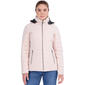 Womens Nautica Stretch Packable Jacket with Faux Fur Lined Hood - image 1