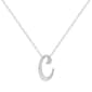 Accents by Gianni Argento Diamond Accent C Initial Necklace - image 1