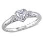 Gold Classics&#40;tm&#41; 14kt. White 2/5ctw. Diamond Engagement Ring - image 1