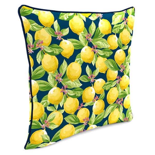 Jordan Manufacturing Lemons Outdoor Throw Pillow