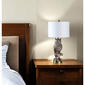 HomeRoots 28in. Antiqued Silver Resin Owl Table Lamp - image 4