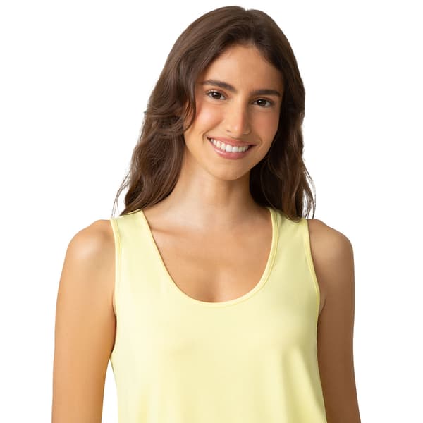 Womens HUE® Solid Top Sweet As Tea Printed Capri 3 Piece Set