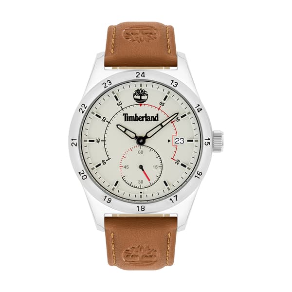 Mens Timberland Brown/Silver Watch - TBL15948JY03 - image 