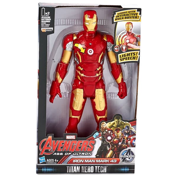 Marvel Titan Hero Tech Ironman Mark 43 Action Figure - image 