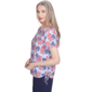 Womens Alfred Dunner Land of the Free Flag Hearts Tee - image 4
