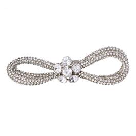 Steve Madden Pave Bow Cocktail Ring