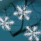 Northlight Seasonal 100ct. Snowflake Icicle Christmas Lights - image 1