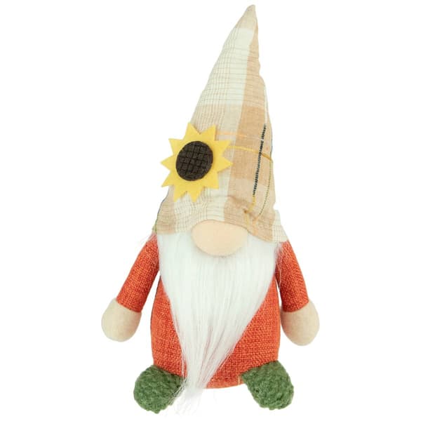 Northlight Seasonal 7.5in. Standing Sunflower Gnome Figurine - image 