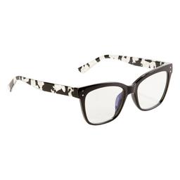 Womens O by Oscar Blue Light Black Frame Glasses