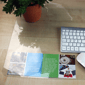 Floortex® Desktex® Crystal Clear Vinyl Rectangular Desk Pad - image 6