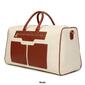 Badgley Mischka Juliet Canvas Weekender Duffel Travel Bag - image 4