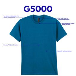 Mens Gildan® Classic Short Sleeve Crew Neck Tee