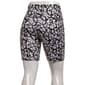 Womens BSP Performance Leopard Black Bike Shorts - image 2