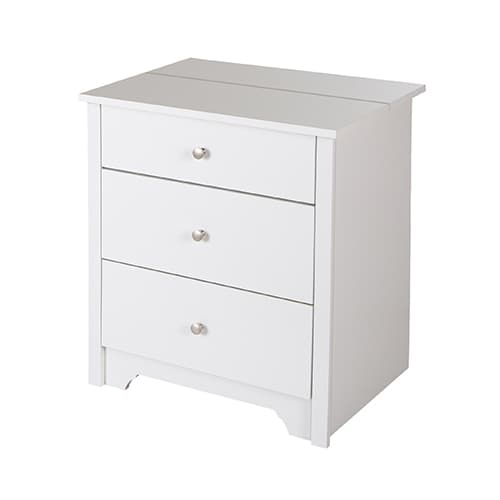 South Shore Vito Nightstand - Pure White