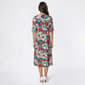 Womens Cocomo Floral Roll Tab Sleeve Gomez Shift Dress - image 3
