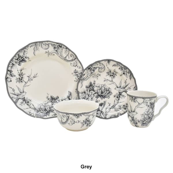 222 Fifth Adelaide 16pc. Round Dinnerware Set