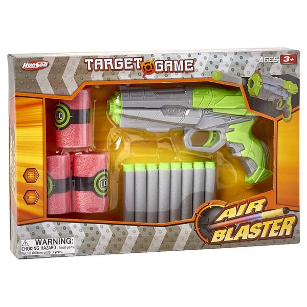 Air Blaster Dart Gun with 8 Darts & 3 Targets - image 