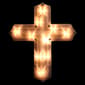 Northlight Seasonal Lighted Cross Window Silhouette - image 2