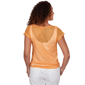 Womens Hearts of Palm Fun in the Sun Textured Knit Blouse - image 2