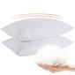 Firefly Twin Pack White Goose Nano Down and Feather Blend Pillows - image 4