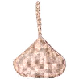 Jessica McClintock Staci Diamonte Sparkle Mesh Pouch