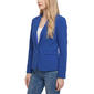 Petite NY Collection Long Sleeve Solid Scuba Crepe Jacket - image 3