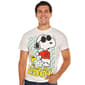 Young Mens Snoopy Play It Cool Graphic Tee - White - image 2