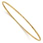 Gold Classics&#40;tm&#41; 14kt. Gold Diamond-Cut Slip-On Bangle Bracelet - image 1