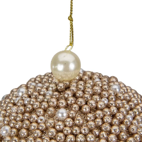 Northlight Seasonal 4in. Beaded Christmas Ball Ornament