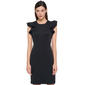 Womens Tommy Hilfiger Ruffle Sleeve Crepe Sheath Dress - image 1