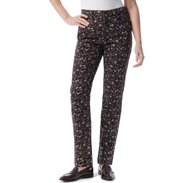 Petite Gloria Vanderbilt Classic Amanda Floral Jeans - Short - image 