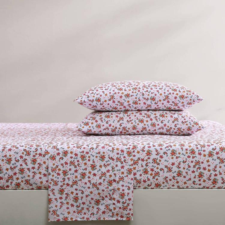 Betsey Johnson Fall Foliage Microfiber Sheet Set