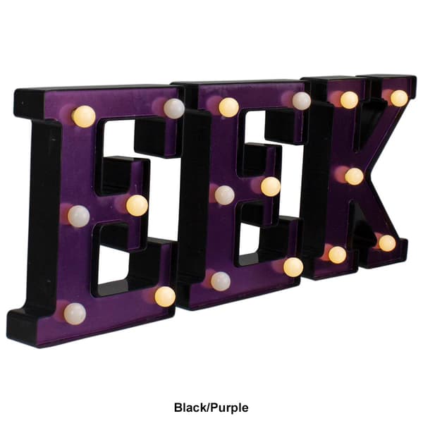 Northlight Seasonal 6.5in. EEK Halloween Marquee