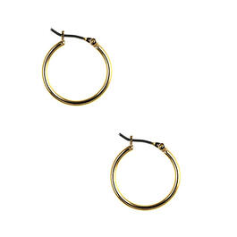 Nine West Gold-Tone Hoop Pierced Earrings