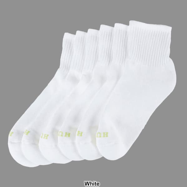 Womens HUE&#174; 6pk. Quarter Socks