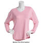 Womens Starting Point Long Sleeve V-Neck Tee - image 6