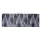 J&V Textiles Cloud Comfort Leaf Print Grid Kitchen Mat - image 1