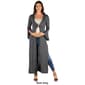 Womens 24/7 Comfort Apparel Maxi Maternity Duster Cardigan - image 5