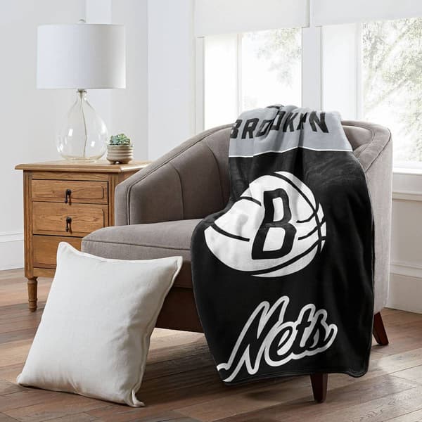 Sweet Home Collection NBA Brooklyn Nets Throw