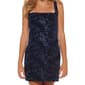 Juniors Jump Floral Velvet Sequin Sheath Dress - image 3
