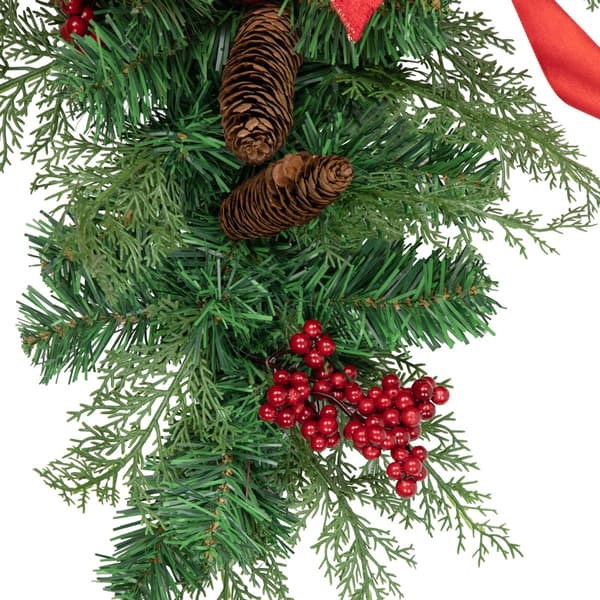 Northlight Seasonal Christmas Chair Back Swags - Set of 2