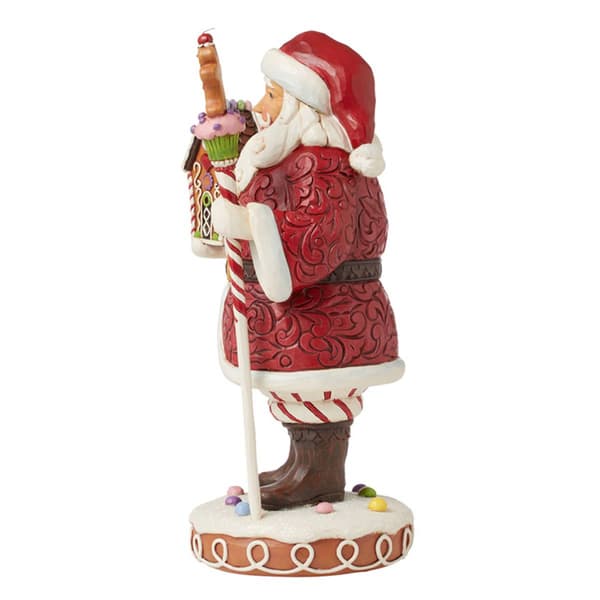 Jim Shore Heartwood Creek Gingerbread Santa Christmas Figurine