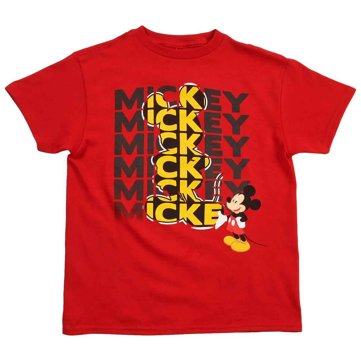 Boys (8-20) Mickey Short Sleeve Graphic Tee