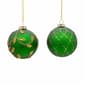 Kurt S. Adler 6pc. Gold & Emerald Green Embellish Ornaments Set - image 2