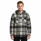 Mens Mountain Ridge Flannel Jacket w/ Chest Protector - Grey - image 1