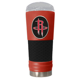 NBA Houston Rockets DRAFT Powdered Coated Stainless Steel Tumbler