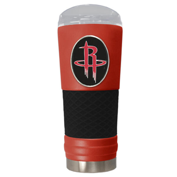 NBA Houston Rockets DRAFT Powdered Coated Stainless Steel Tumbler - image 