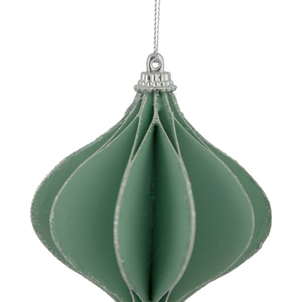 Northlight Seasonal Glittered Onion Christmas Ornament