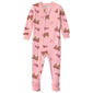 Baby Girl (12-24M) Carter''s® Bears & Bows Footed Pajamas - image 2